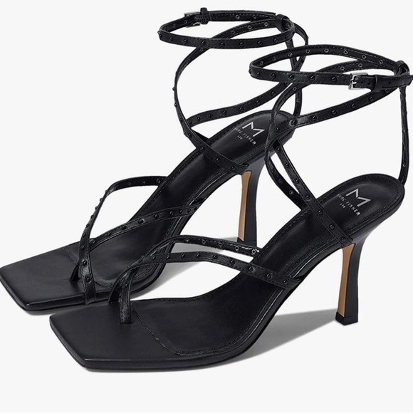 NIB Marc Fisher Dallin Embellished Strappy Sandals - Picture 1 of 12